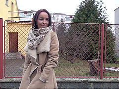 Brunette Francys in a steamy reality video: Blowjobs galore and those juicy naturals