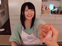 POV video with a cute housewife being fucked - Nanami Kawakam