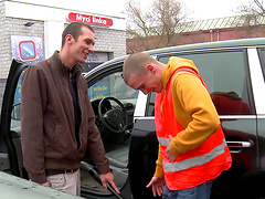 Straight hot guys try out gay sex with stud Caleb Moreton