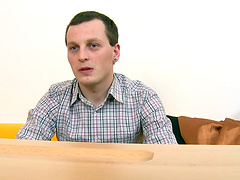 Gay porn star Georgio Black is back for more action.