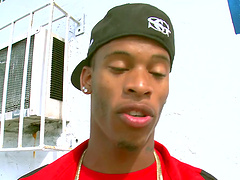 Gay men having sex with strangers after a party