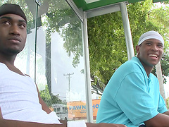 Straight and gay guys both get to experience the fun of a group sex party.