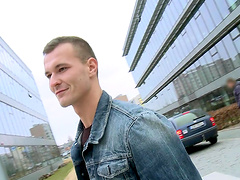 Gay men having sex in different positions.