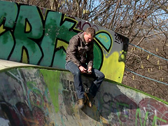 Drago Lembeck and his gay lover have hot sex in the bedroom.