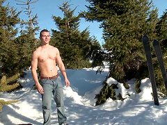 Gay men having sex in different positions.