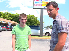 Gay men having sex with Donny Wright and Jordan Long