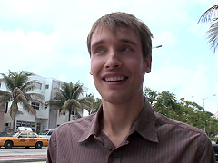 Gay porn star Tyler Andrews in hot action with his hunk friends.