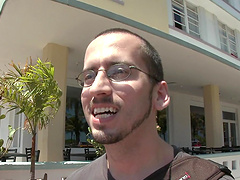 Gay men having sex in different positions.