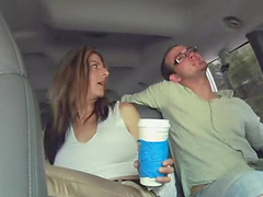 Gay men having sex with strangers after a night at the bar.