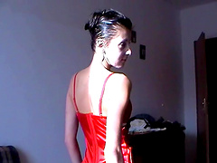 Beautiful brunette gives a great blowjob and then has sex.