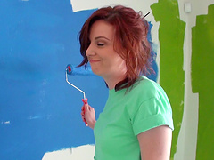 Emma o’hara is a red-haired beauty who gives great blow job and anal sex.