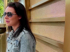 Beautiful Izzy Champayne in hot action with a big cock