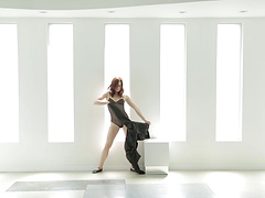 Jenna Ross and Xander Corvus in hot erotic scene with cowgirl position