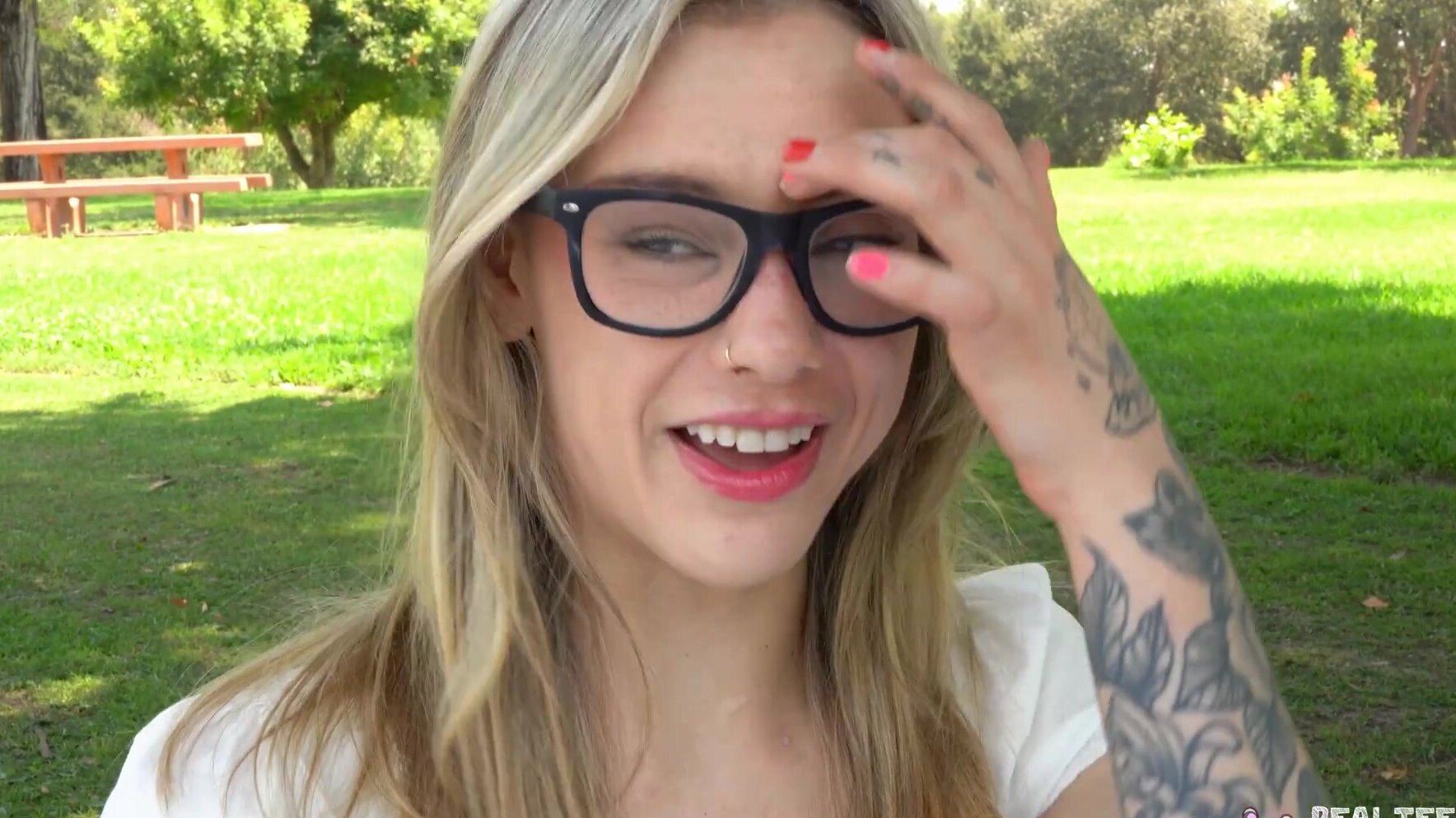 Shawn Alff fucks blonde Dylan Moore in pov style