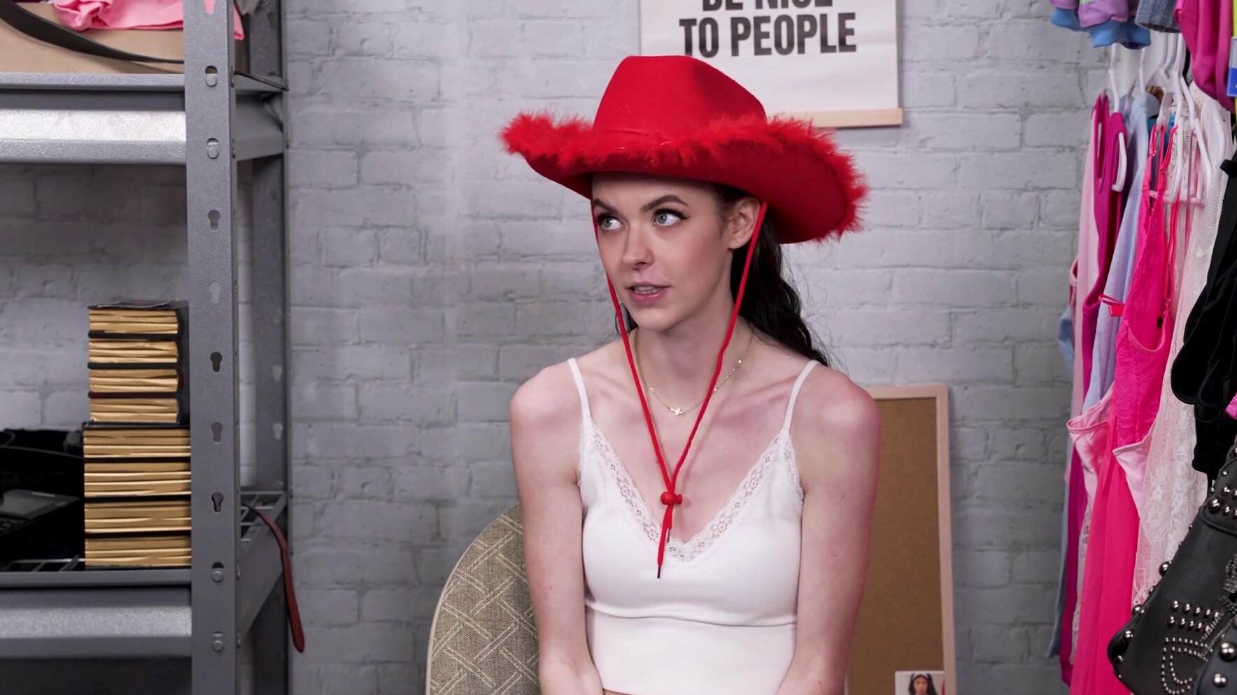 Tony Rubino and Bella Nova enjoy passionate moments