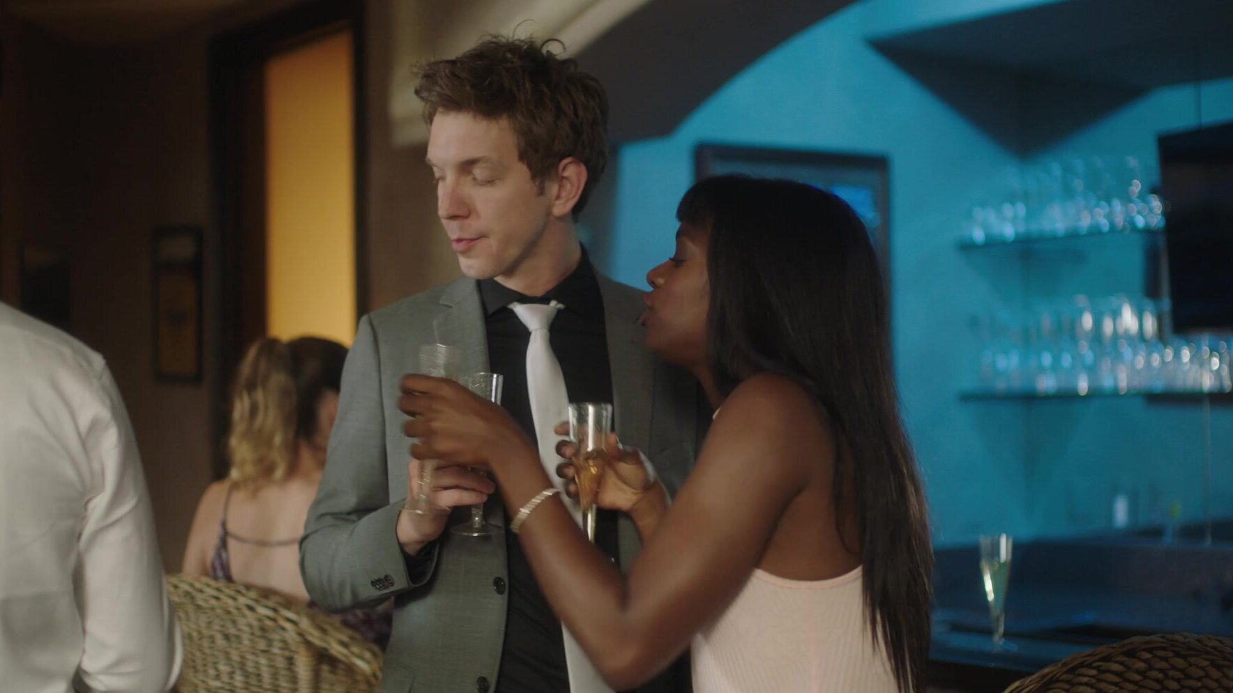 Abigail Mac and Kissa Sins in intense fingering and licking action