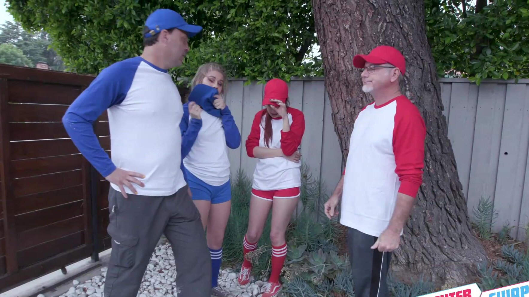 April & Eric indulge in a wild threesome with horny hottie Taylor