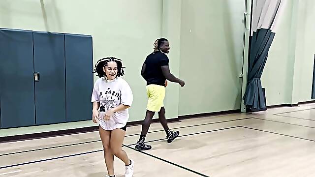 Ebony Casie Blake craves that huge dick in a steamy reality romp