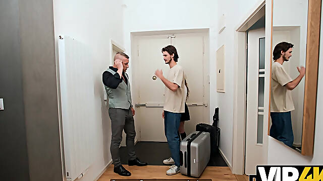 Nikol Raklova & Steve Q cheat on their boyfriend with a hot POV cumshot