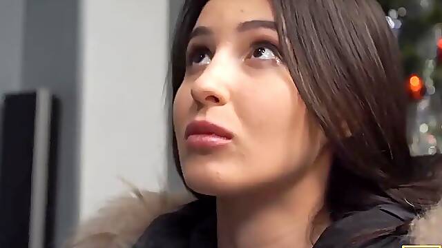 Debt4k. juciy snatch of teenager girl costs enough to close debt