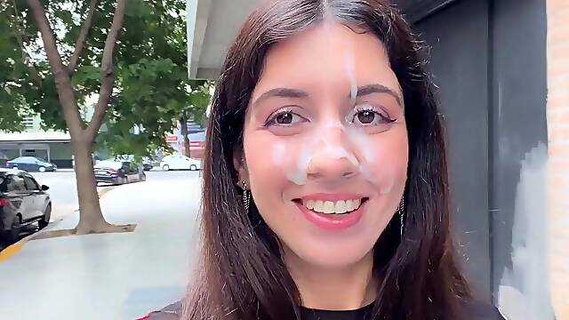 This russian slut Ive met the first time has a weird kink!