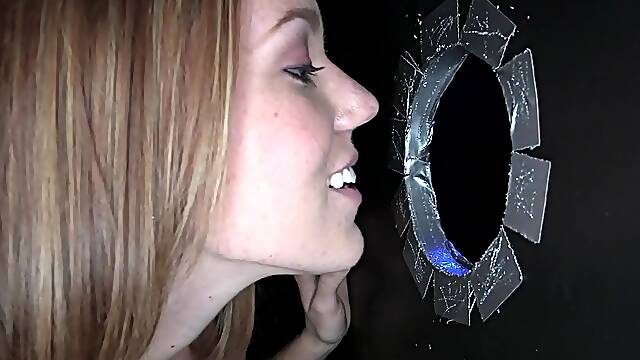 Sweet babe sucked dick and enjoyed