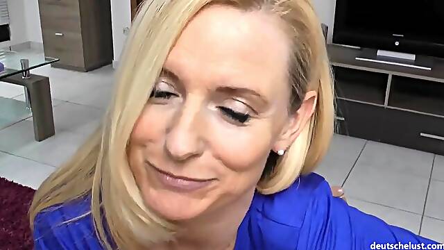 Deutscher Dirty Talk Fick mit geiler Amateur Milf