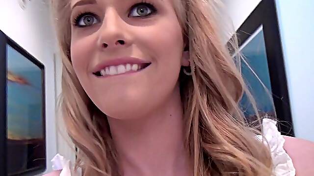 Experience an unforgettable birthday surprise with Allie, a cute blonde college coed. Watch as this hot babe shares an intimate video just for you. Get ready for a wild ride and fulfill your desires!