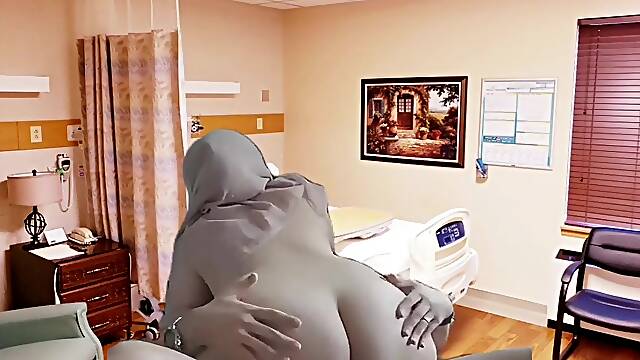 Indonesian Hijab Virgin Nurse Fucked Hard