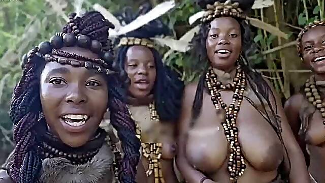 🌴🍒 African Local Tribal Girls 🎤 Singing and Having 🔥 Fun In The Bush 🍒🌴