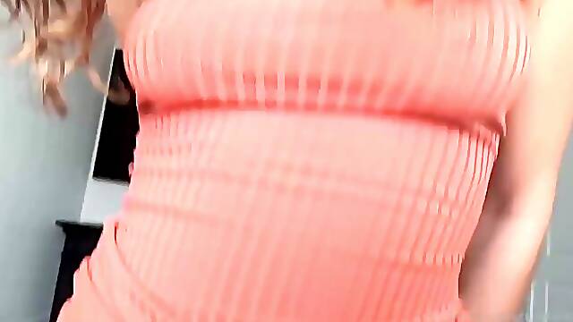 Horny brunette stepsis Scarlett Page gets her pussy fucked POV