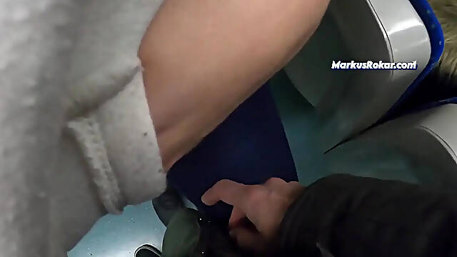 Wife cheated on by stranger's bulge in subway