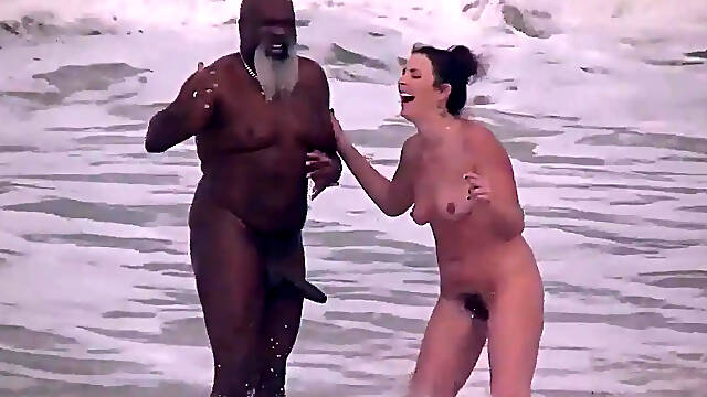 White MILF wife takes BBC in public for all to see