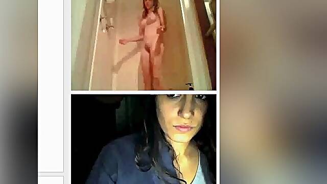 Legal age teenager omegle shower two