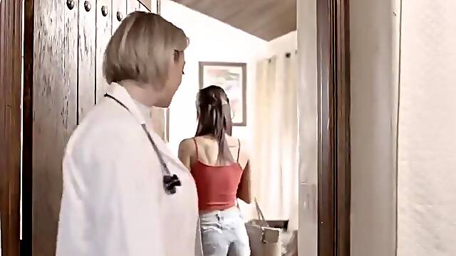 Extraordinary Case. Cute Young Ladyboy Examined By Doctor