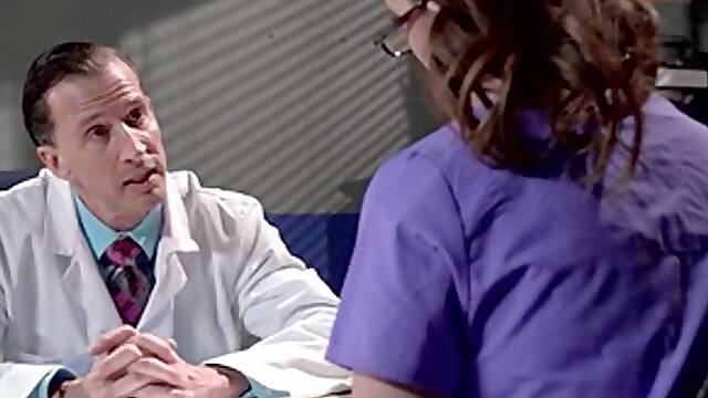 Doctor Adventures: Maddy Oreilly in rough oil foot licking