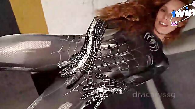 Cosplay onanism with a ginormous chisel creampie in a deprived house, taking jism in her pinkish vagina - the greatest XXX porn!