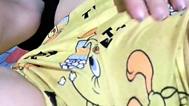 Dad, do u like how I touch myself? Yep, Dad? Yeah? Yep