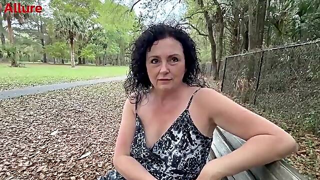 Ali Allure Meets a Stranger in the Park TRAILER - See Full on Red