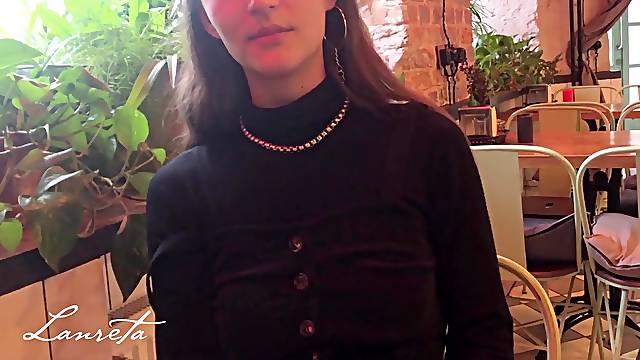 Shy Dude Tricked a Schoolgirl into Sex and Cum in Throat (Lanreta)