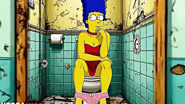 Whore wife let a stranger bang her in a public latrine
