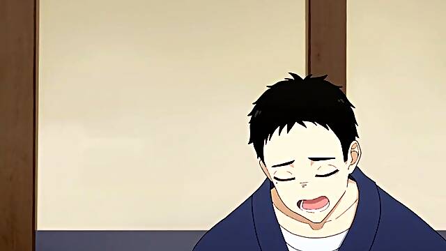 Kitagawa gets hawt schlong of Gojo - Manga movie