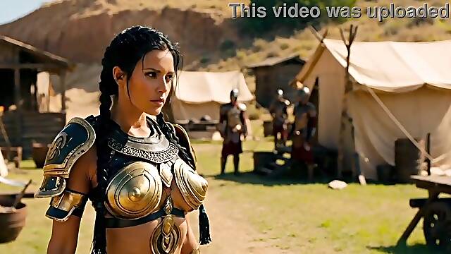 Der Kampf um die Leere - Königin Corinne - AI Generated