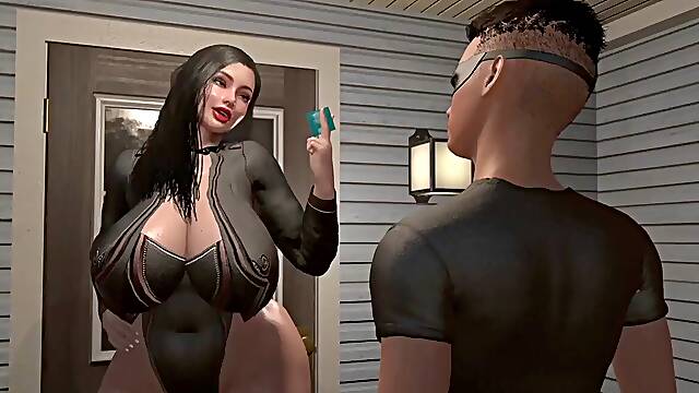 Most likely the best Evening with crank BBW Milf - 3D Anime - SUBTITLES ESP x ENG