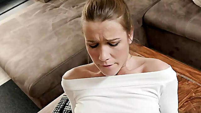 Blonde secretary get analsmashed by BCC boss