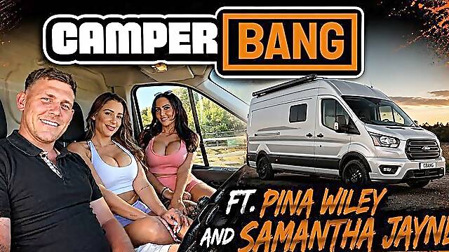 Jogging turned into a campervan threesome with a complete stranger