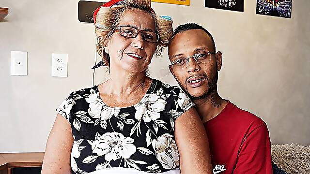 BBW Ass Fucked by Her BBC Skinny Toyboy