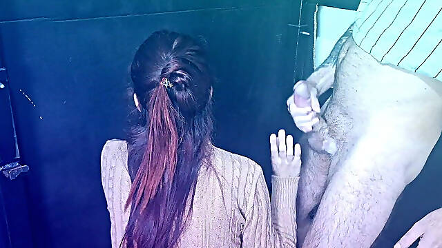 Husband Takes Wife to a Gloryhole for the First Time to Suck and Fuck with Strangers!