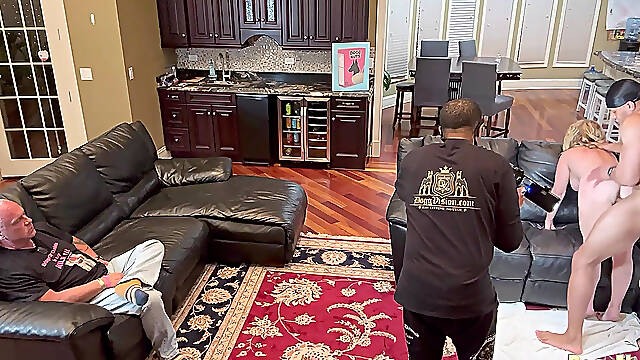 Doggnuts Cam 2 - Cuckold Watches Pounding by BBC Half Wife's Age