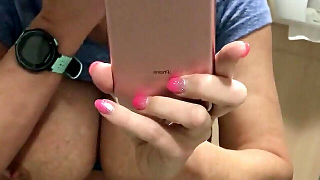 Hospital lockdown risky pussy play